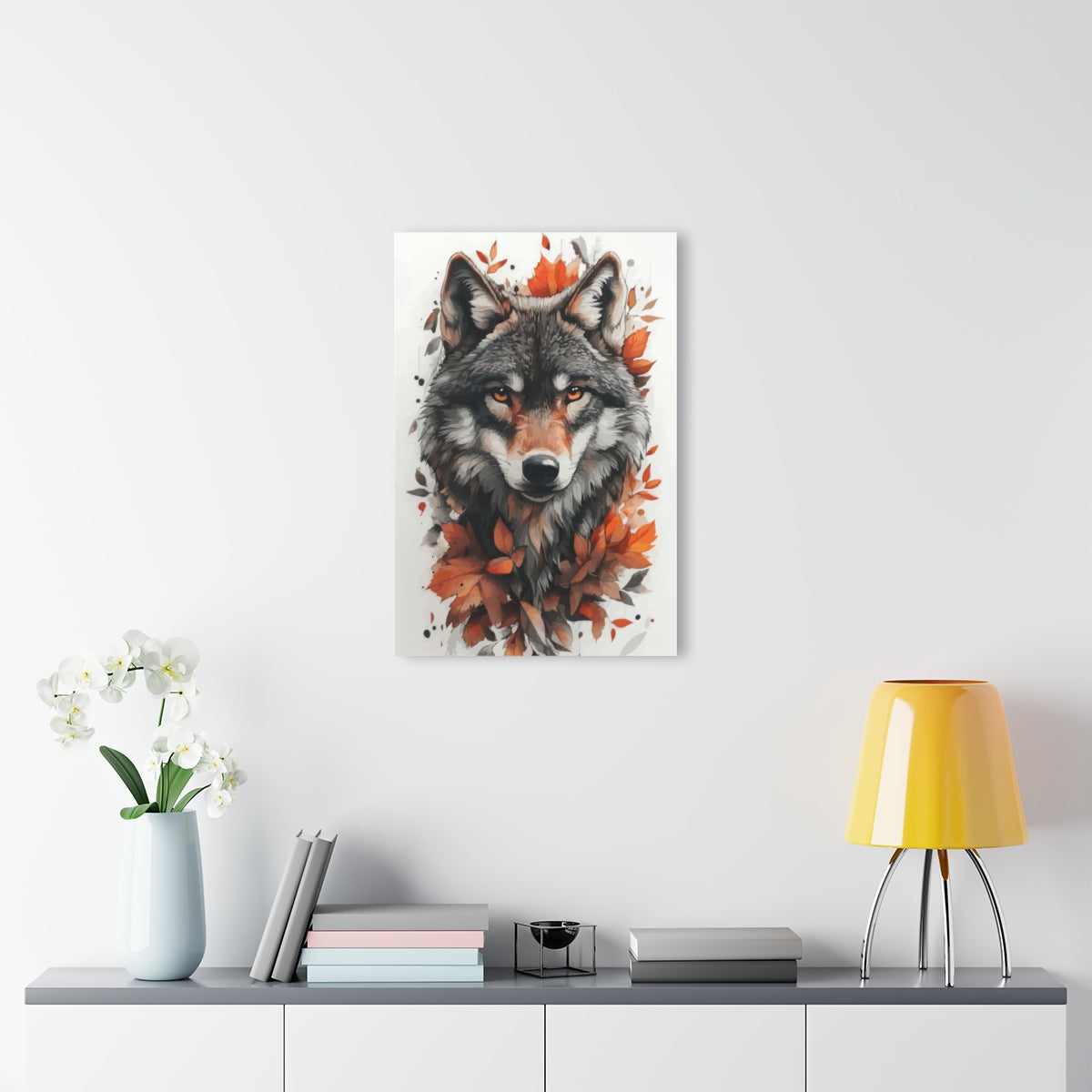 Alpha Wolf Premium Acrylic Wall Art