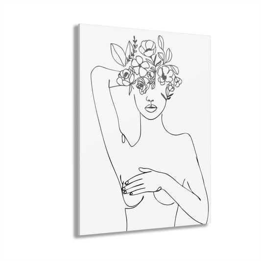 2017 Line Art Premium Acrylic Wall Art