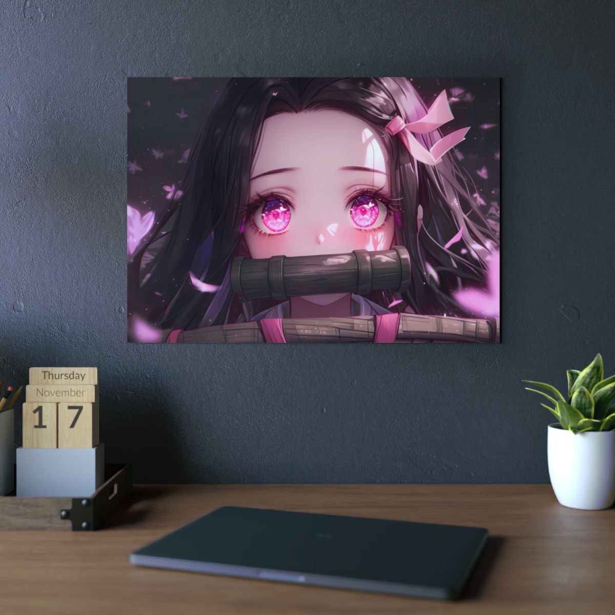 Nezuko 4K Aluminium Composite Wall Art