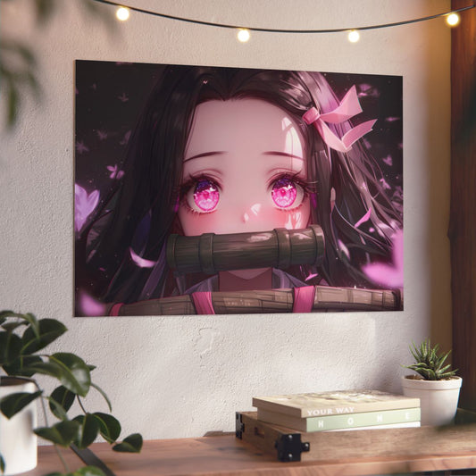 Nezuko 4K Aluminium Composite Wall Art