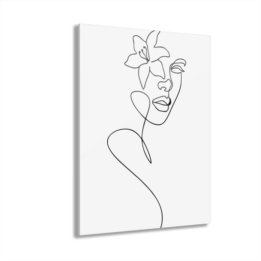 4412 Line Art Premium Acrylic Wall Art