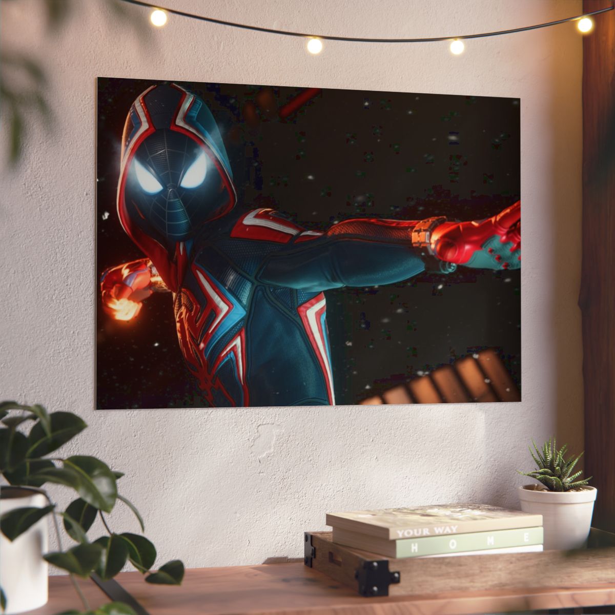 Miles Morales 4K Aluminium Composite Wall Art