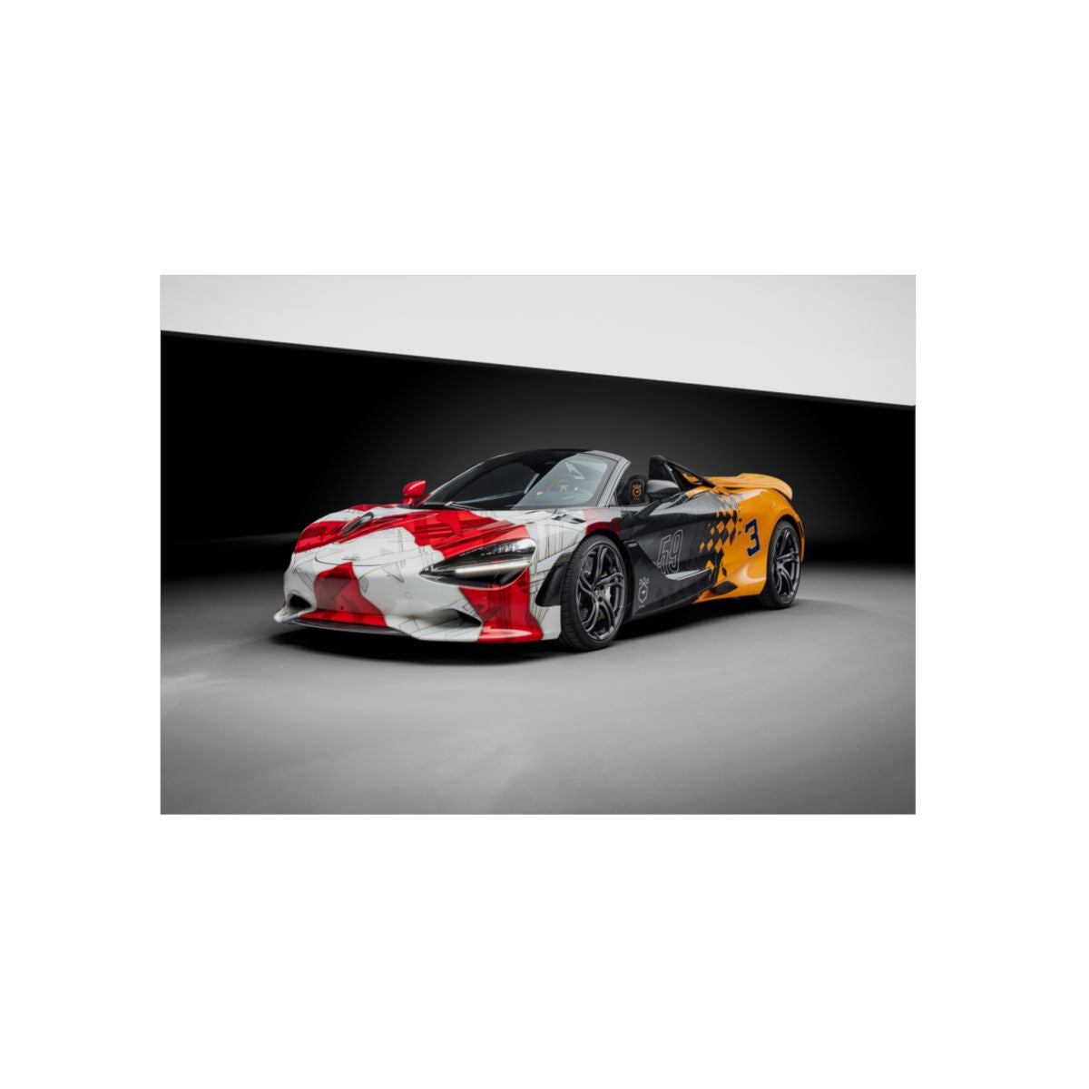 Mclaren 4K Aluminium Composite Wall Art