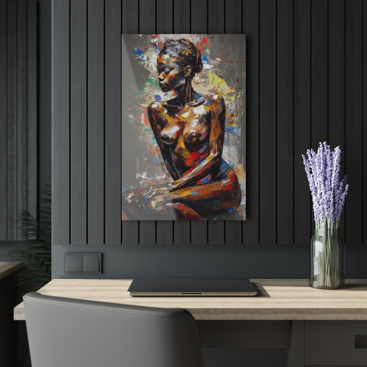 2053 Nudity Premium Acrylic Wall Art