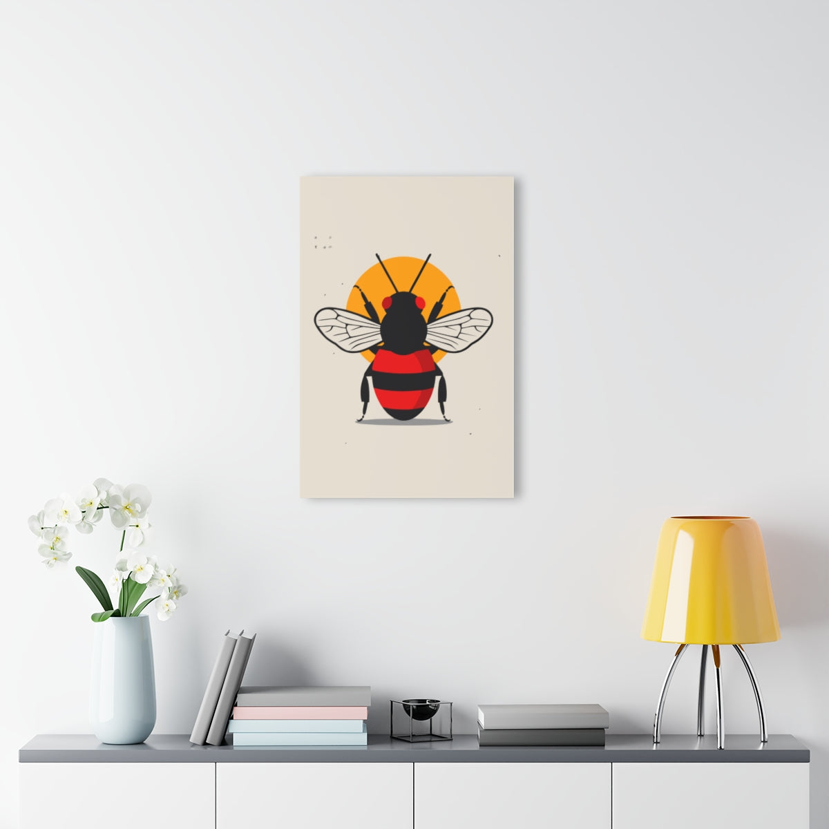 Bee Bee Acrylic Premium Wall Art