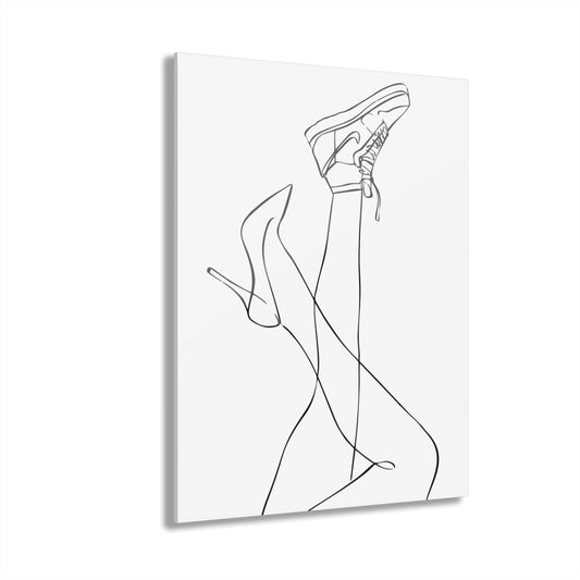 7632 Line Art Premium Acrylic Wall Art