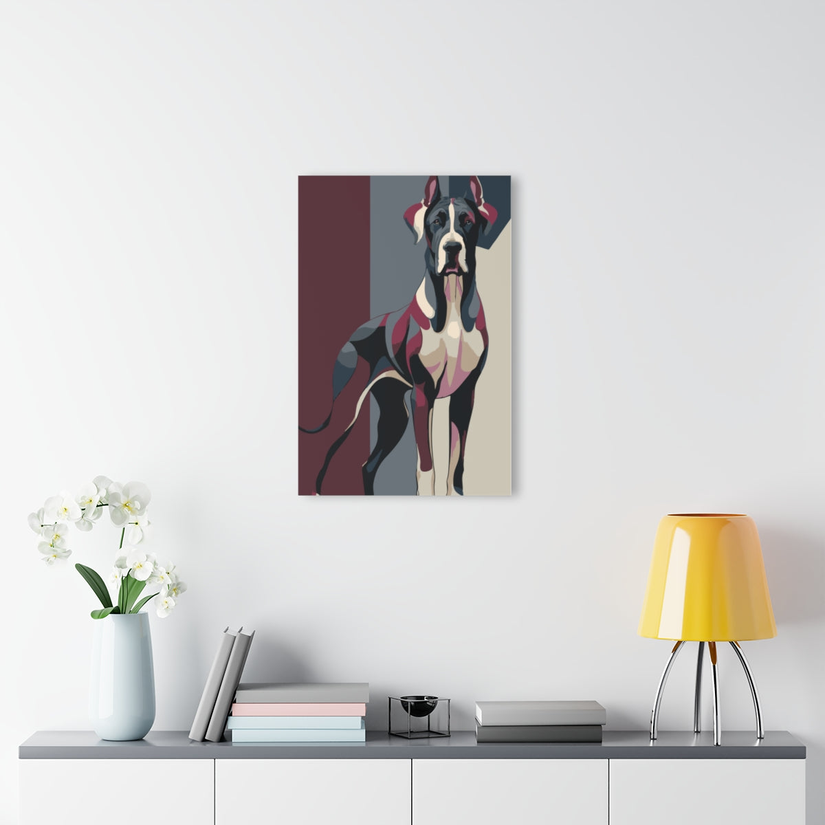 Stand Dog Premium Acrylic Wall Art