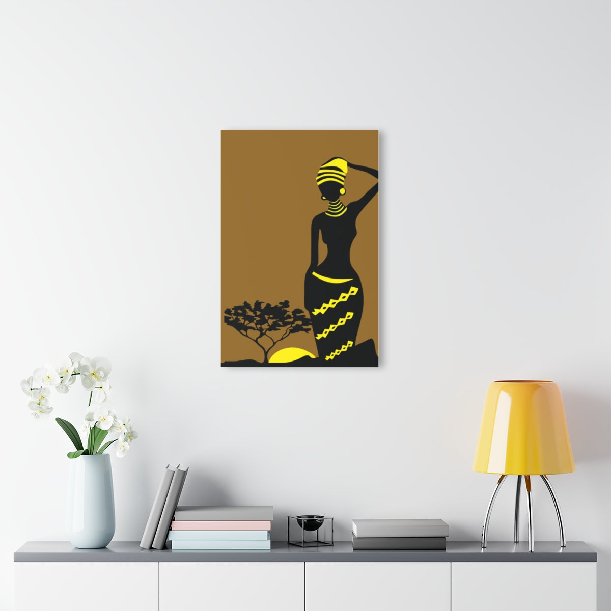 African Shape Premium Acrylic Wall Art
