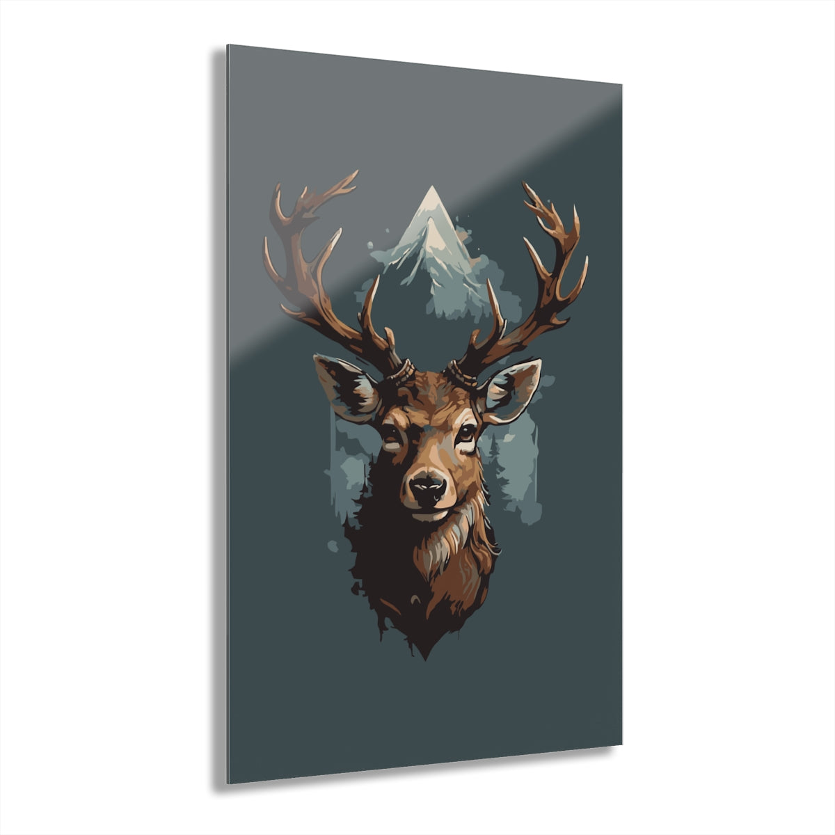 Deer Art Premium Acrylic Wall Art