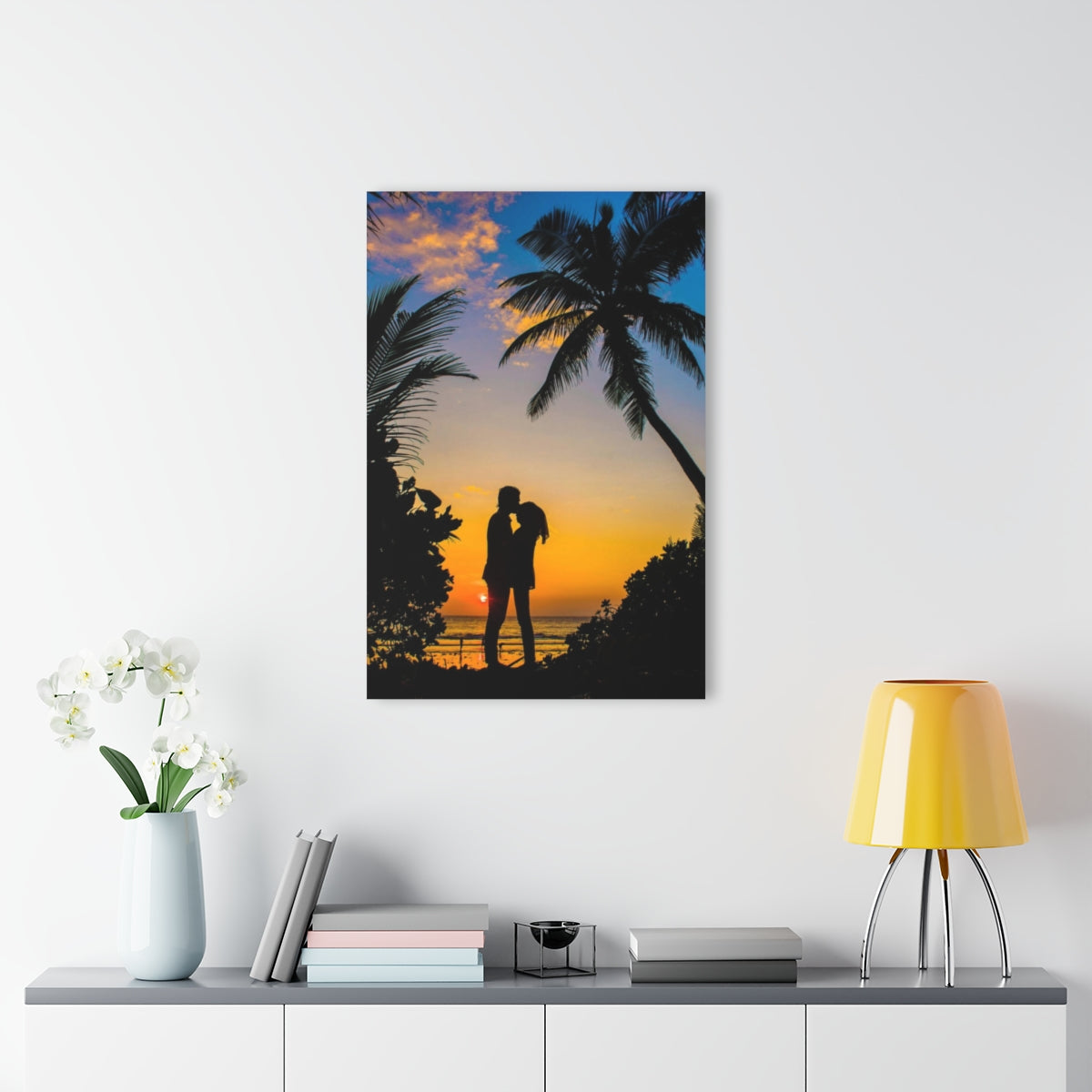 Tropic Kiss Premium Acrylic Wall Art