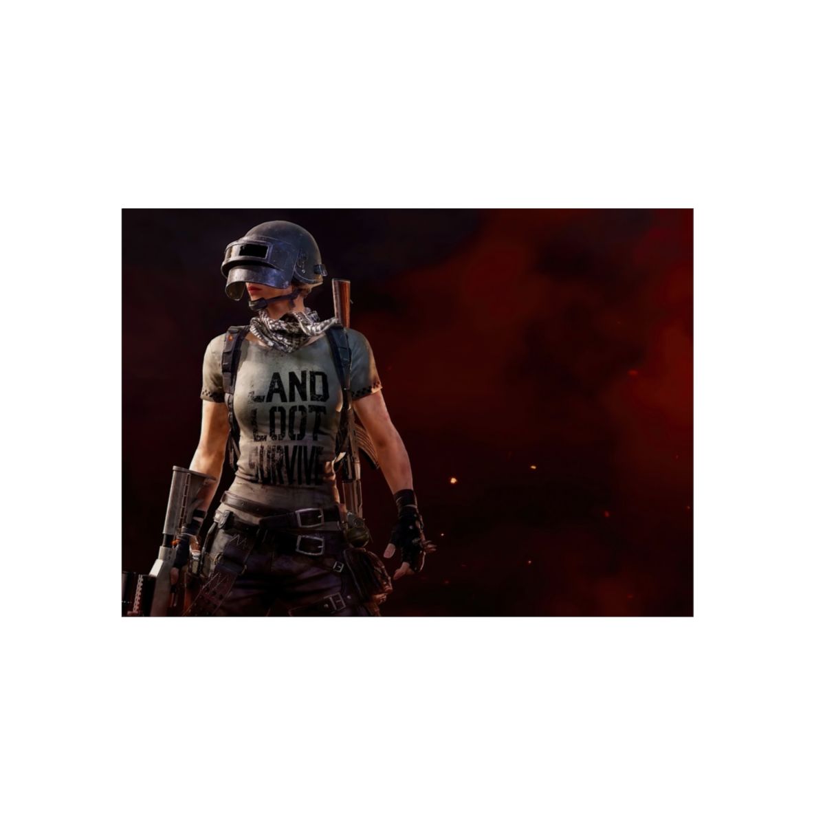 Player 4K Aluminium Composite Wall Art