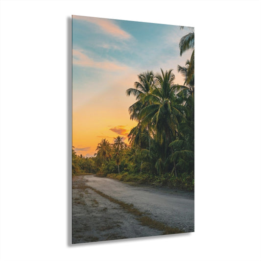 Tropic Path Premium Acrylic Wall Art