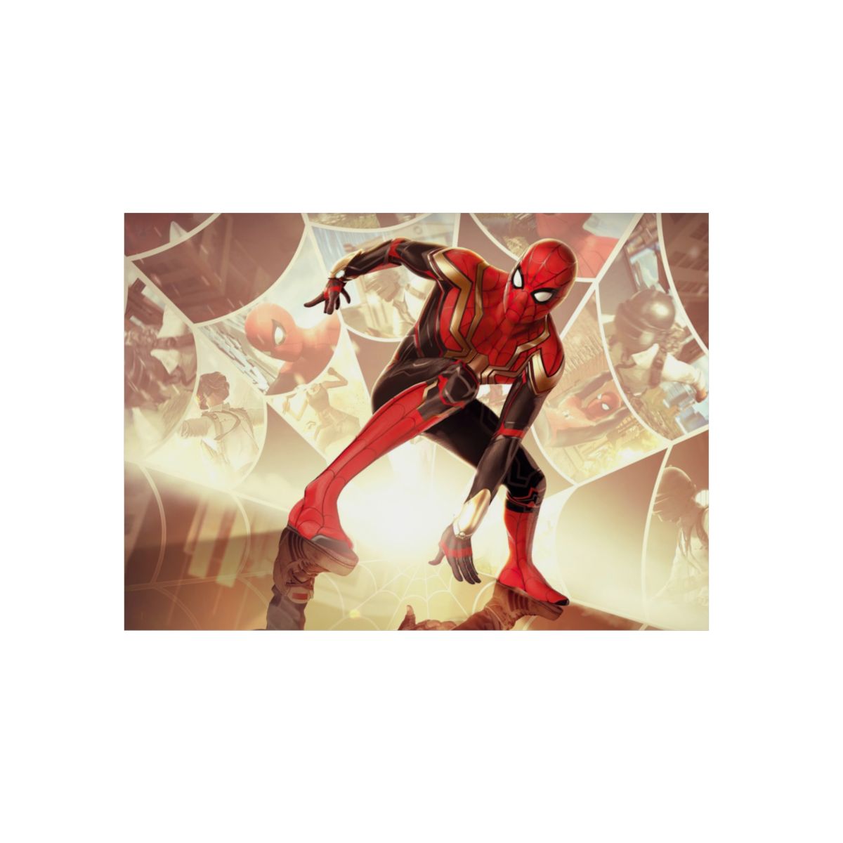 Spiderman 4K Aluminium Composite Wall Art