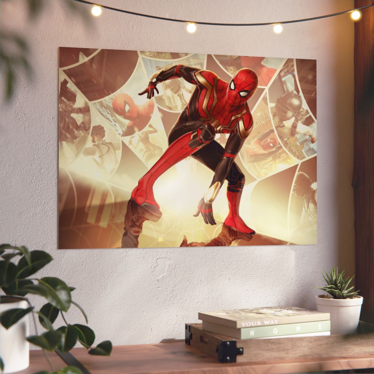 Spiderman 4K Aluminium Composite Wall Art