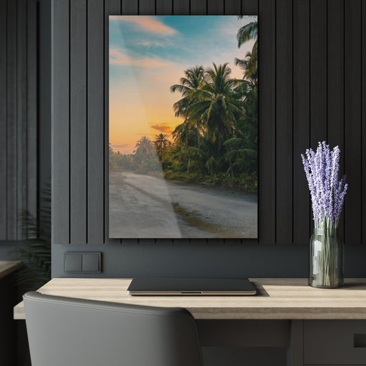 Tropic Path Premium Acrylic Wall Art