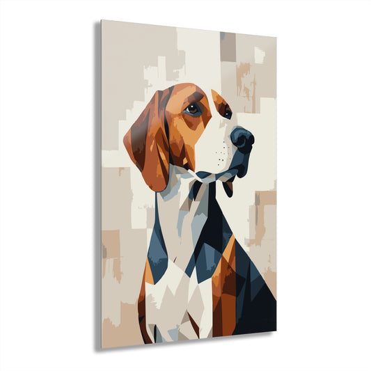 Lost Dog Premium Acrylic Wall Art