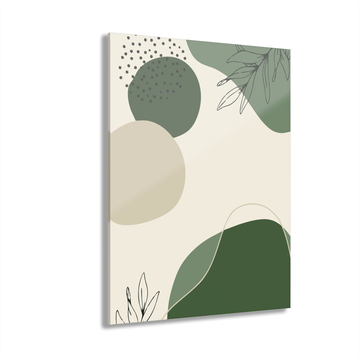 Greener 3 Set Premium Acrylic Wall Art