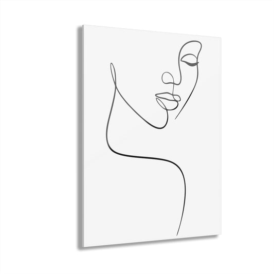 4493 Line Art Premium Acrylic Wall Art