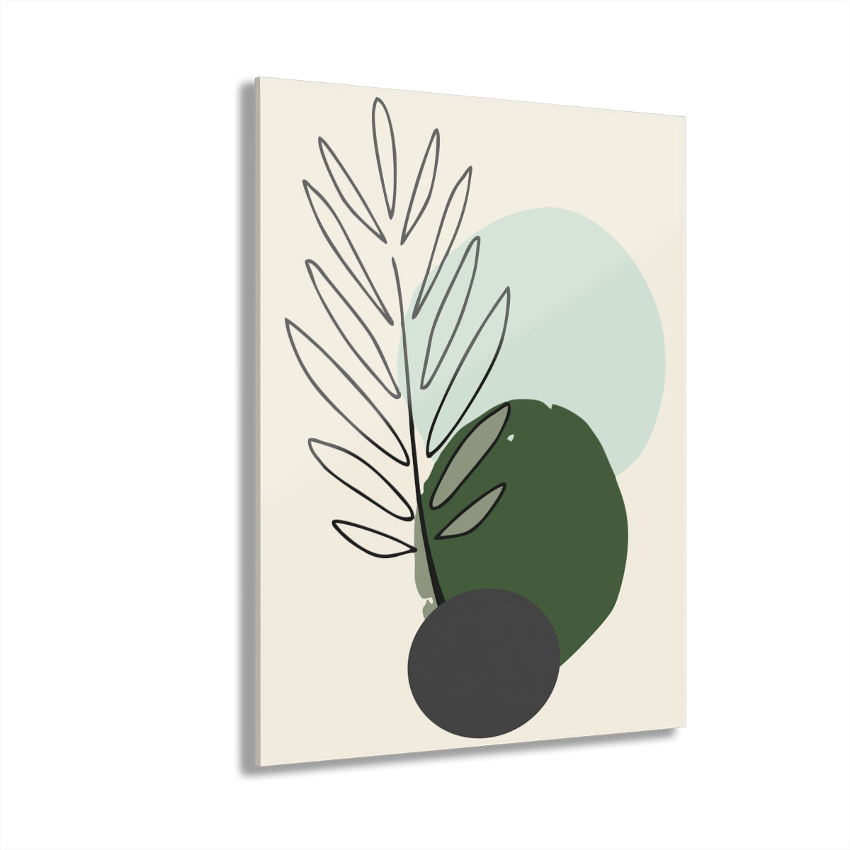 Greener 3 Set Premium Acrylic Wall Art