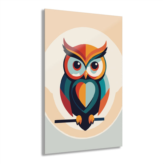 Oh Owl Premium Acrylic Wall Art