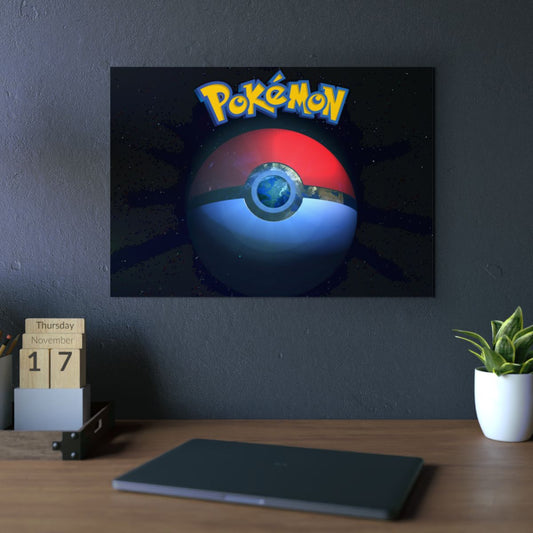 Pokeball 4K Aluminium Composite Wall Art