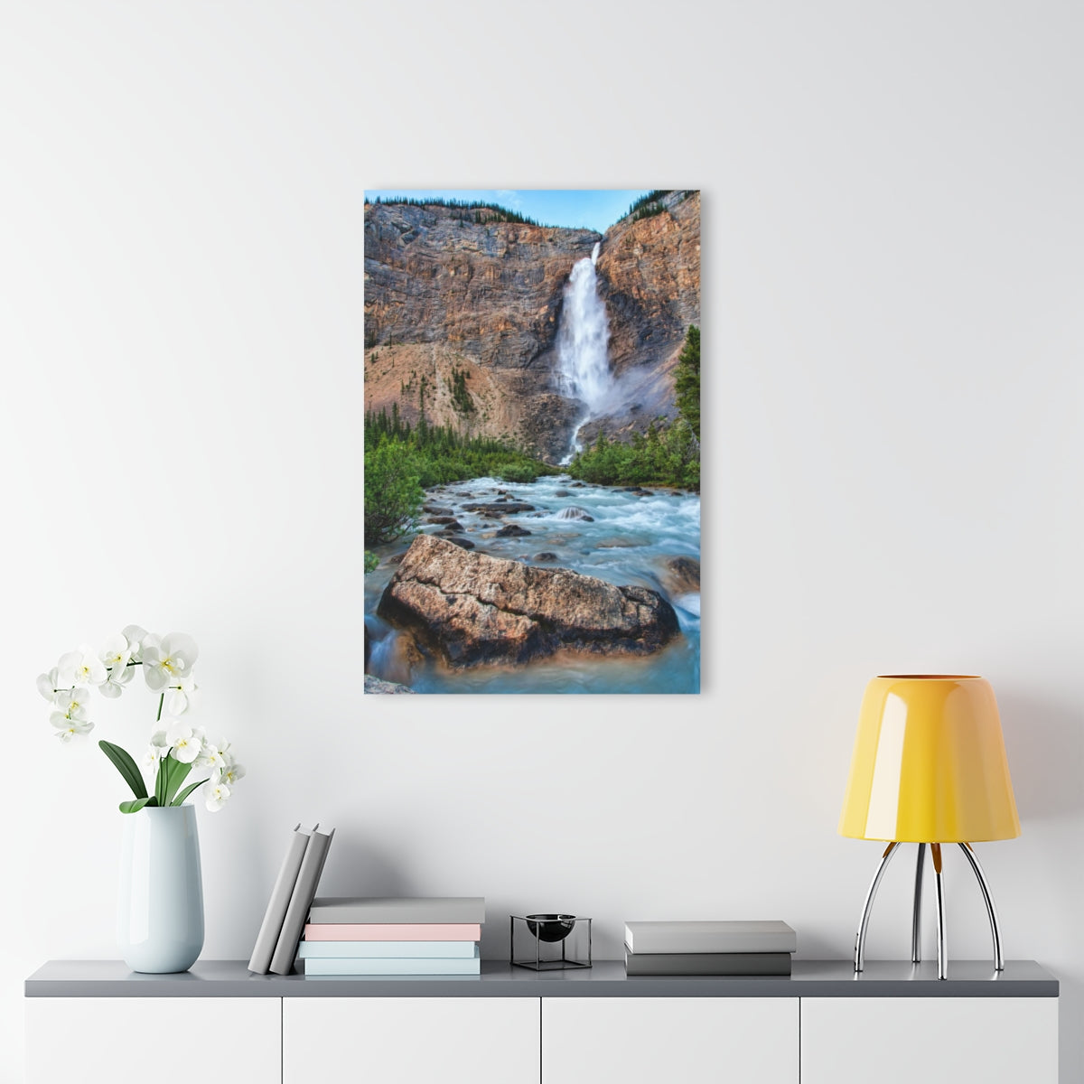 Chill Waterfall Premium Acrylic Wall Art