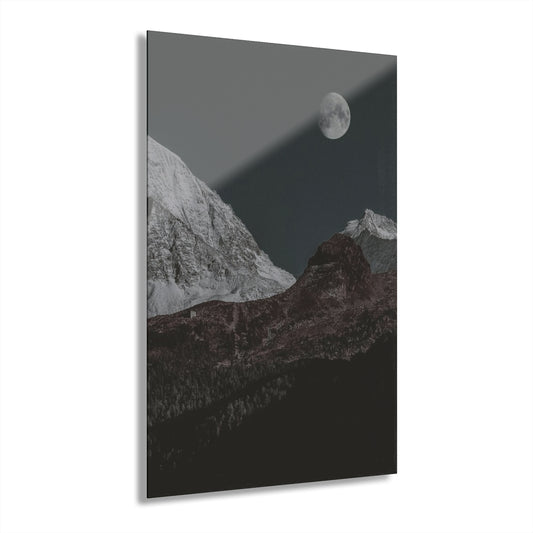 Dark Moon Premium Acrylic Wall Art