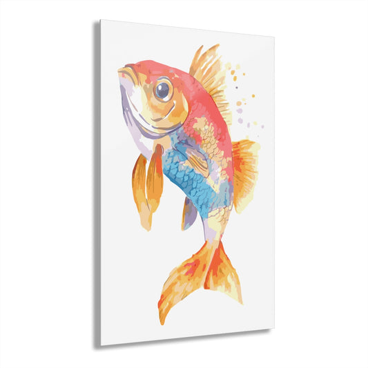 Just Fish Premium Acrylic Wall Art