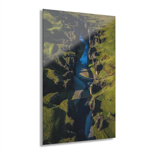 Narrow River Premium Acrylic Wall Art