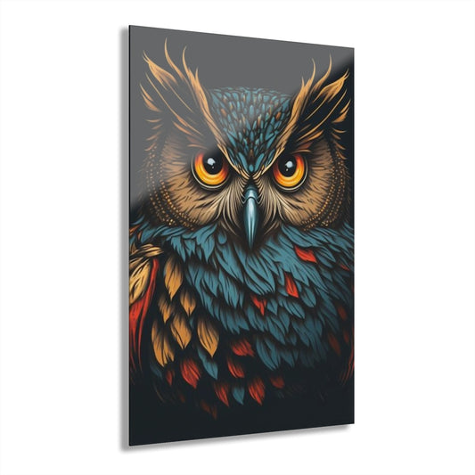 Dark Owl Premium Acrylic Wall Art