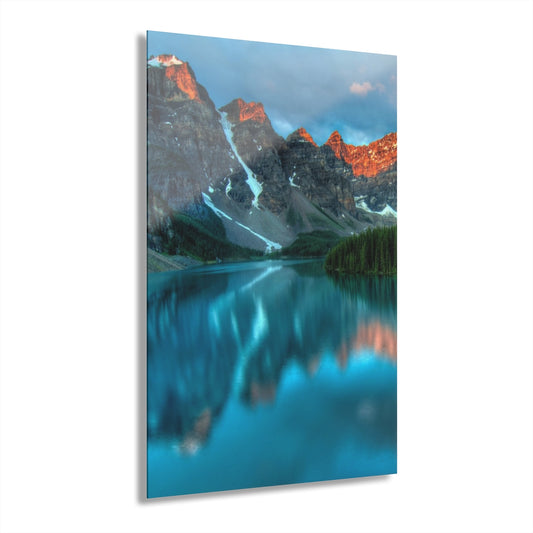 Blue Reflect Premium Acrylic Wall Art