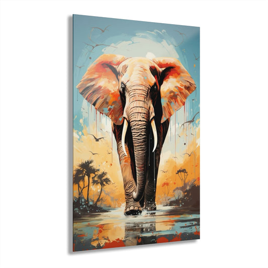 The Elephant Paint Premium Acrylic Wall Art