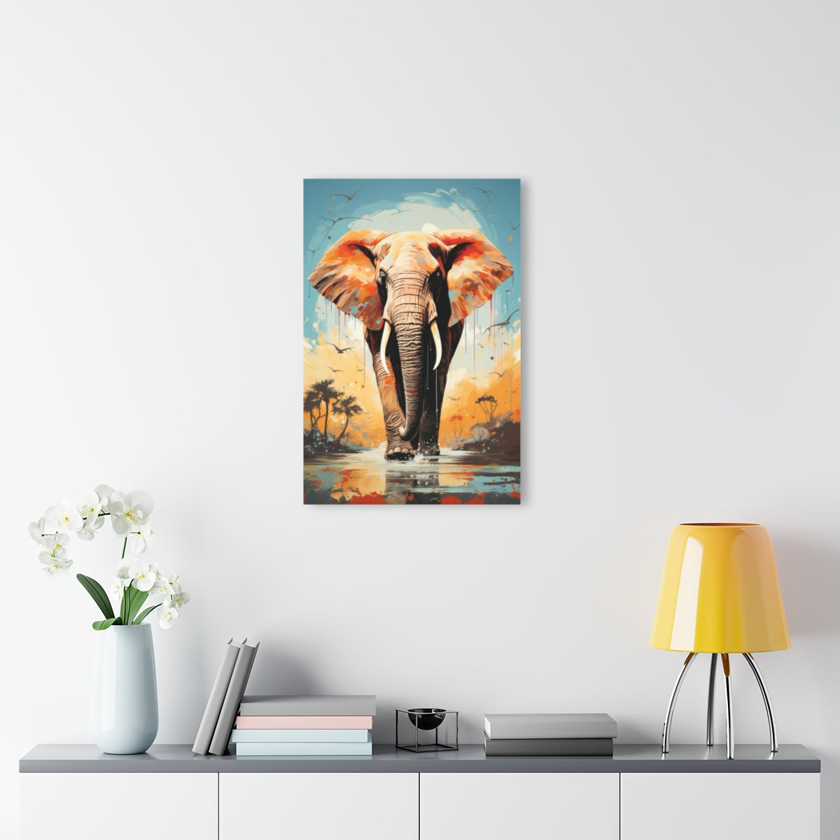 The Elephant Paint Premium Acrylic Wall Art