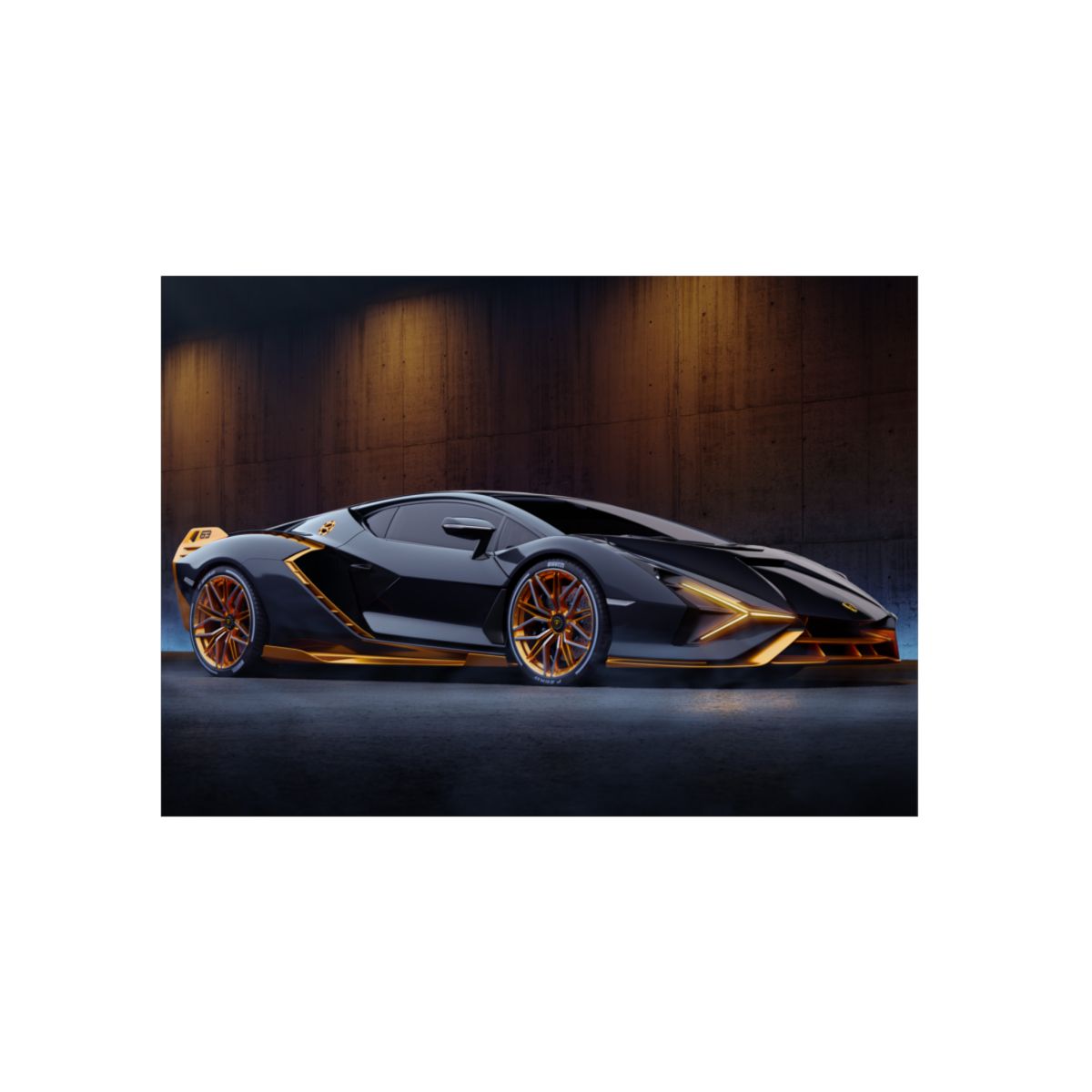 Hurricane 4K Aluminium Composite Wall Art