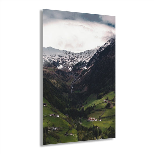 Deep Greens Premium Acrylic Wall Art
