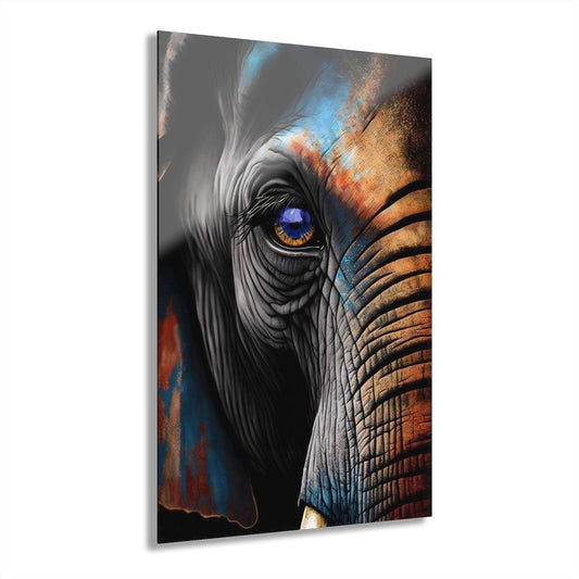 Elephant Eye Premium Acrylic Wall Art