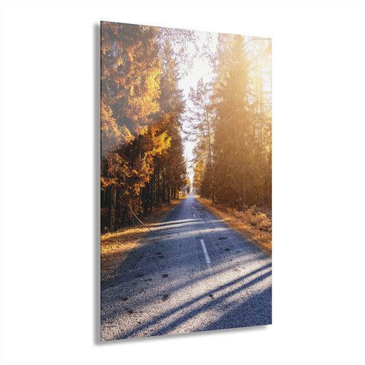 The Road Premium Acrylic Wall Art