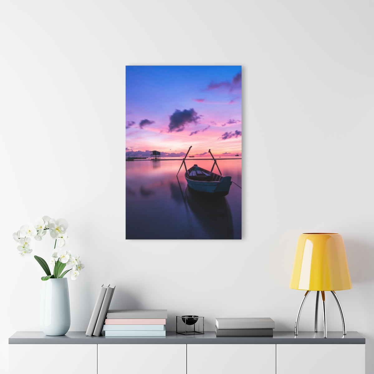 Purple Sail Premium Acrylic Wall Art