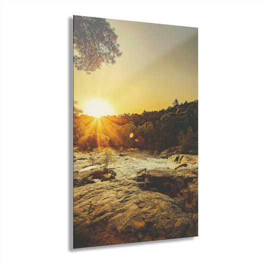 North Sunset Premium Acrylic Wall Art