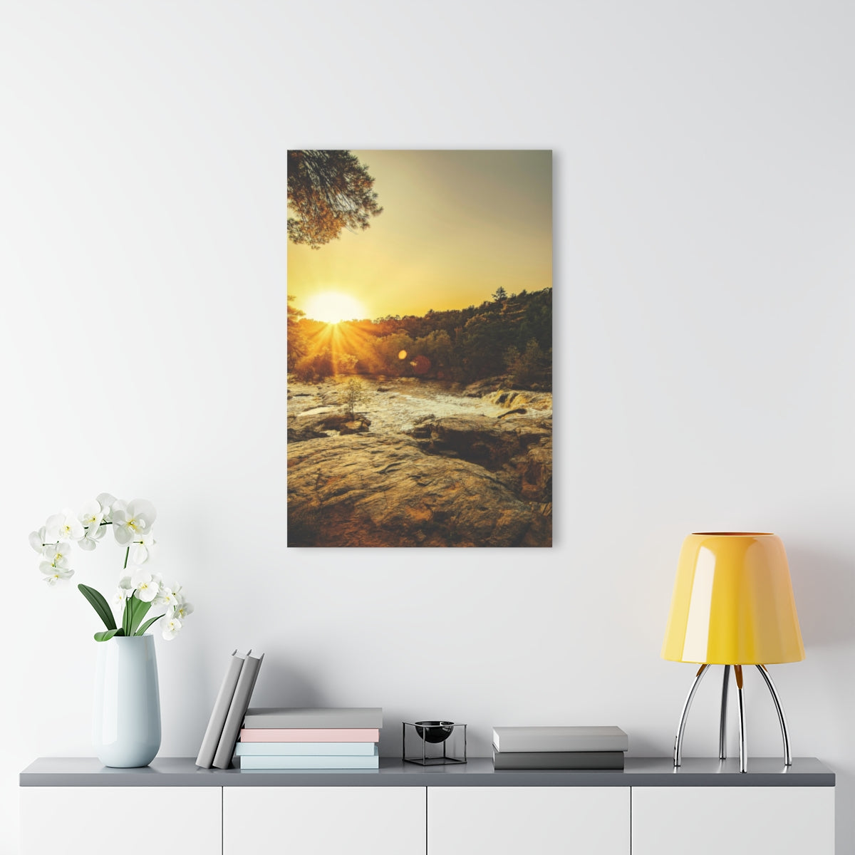North Sunset Premium Acrylic Wall Art