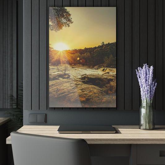 North Sunset Premium Acrylic Wall Art