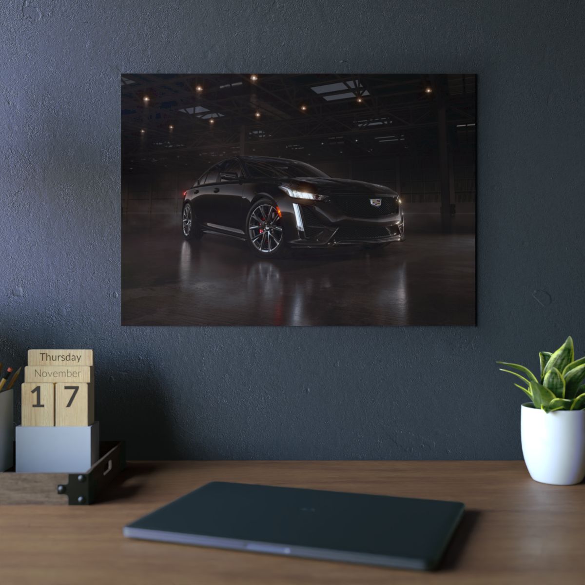 Cadillac 4K Aluminium Composite Wall Art