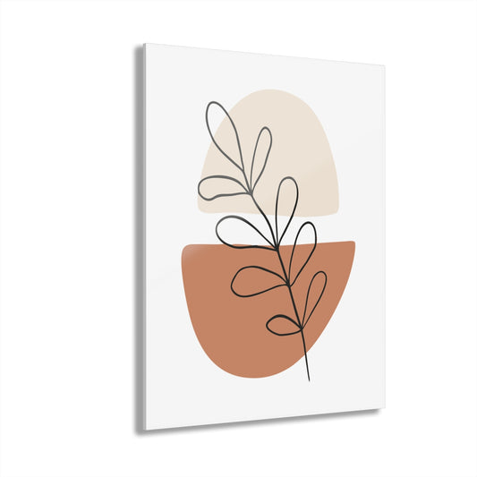 Just Leaves Boho 3 Set Premium Acrylic Wall Art