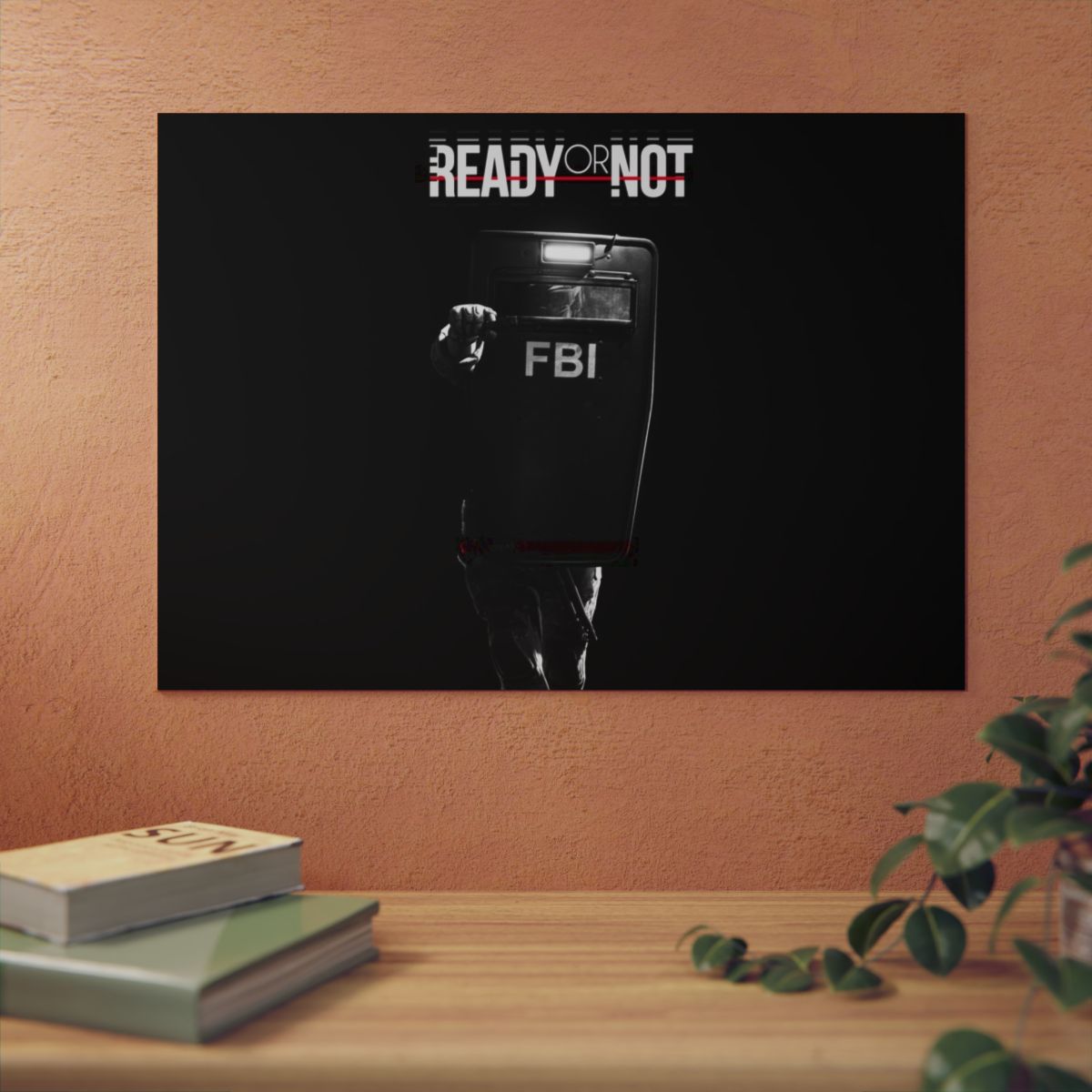 Ready Or Not 4K Aluminium Composite Wall Art
