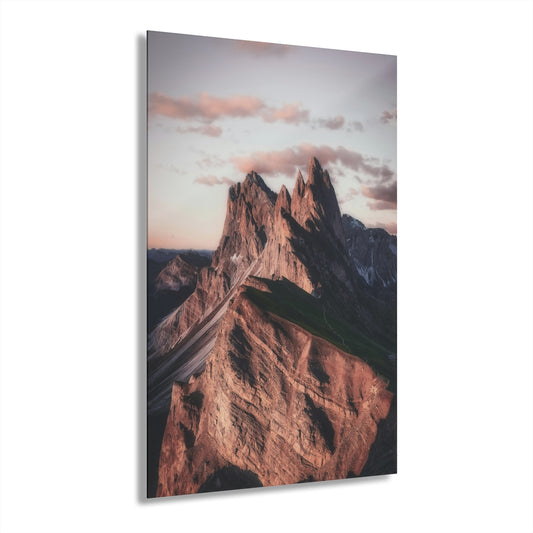 Mountain Top Premium Acrylic Wall Art