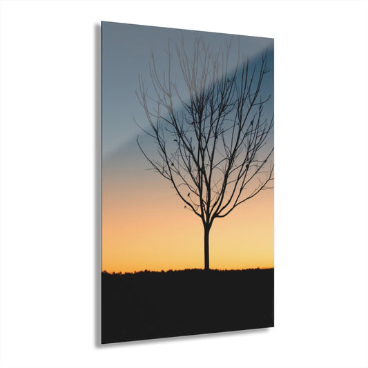 Surviving Tree Premium Acrylic Wall Art