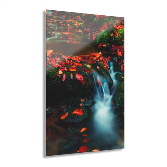 Water Flow Premium Acrylic Wall Art