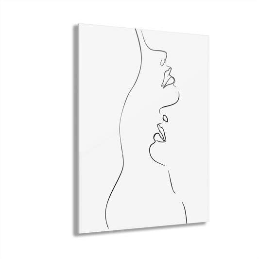 7101 Line Art Premium Acrylic Wall Art