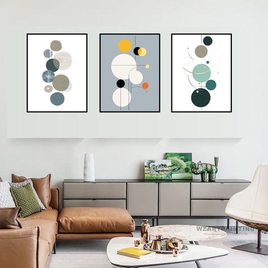 Planets 3 Set Premium Acrylic Wall Art