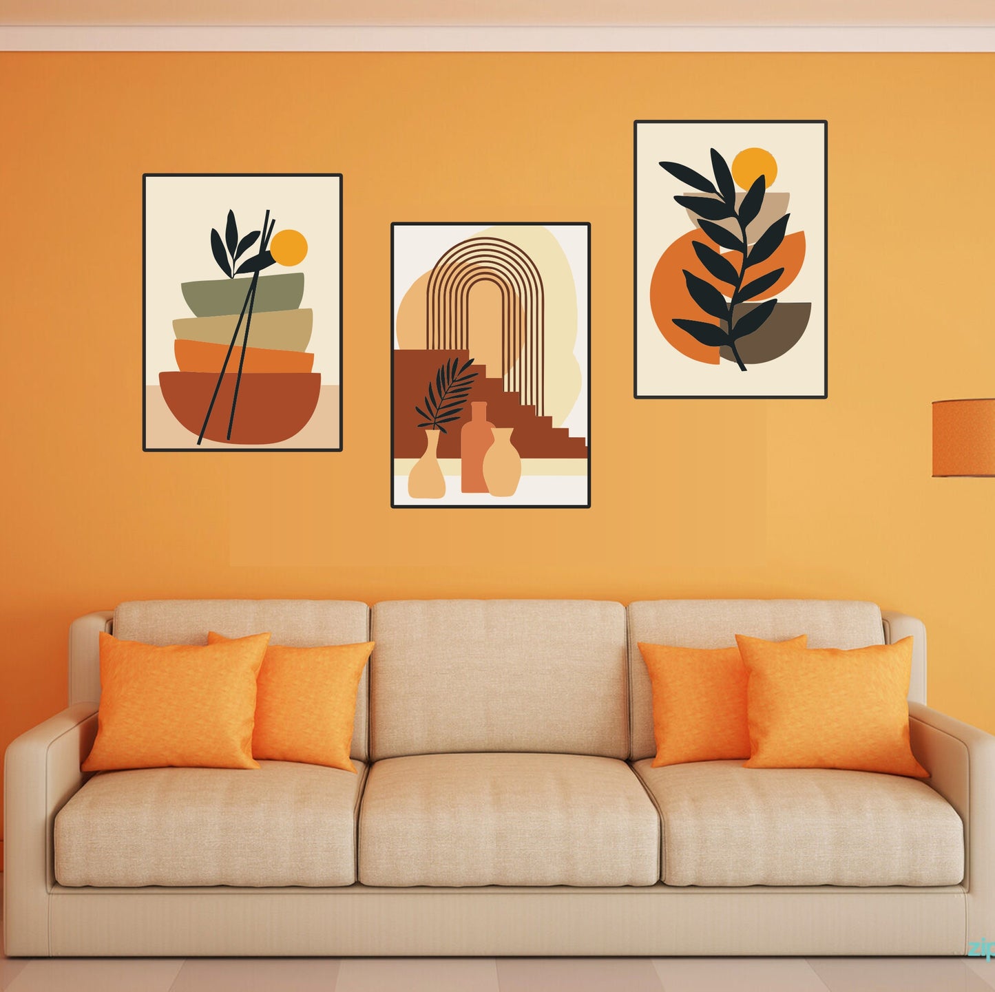 Tradition 3 Set Premium Acrylic Wall Art